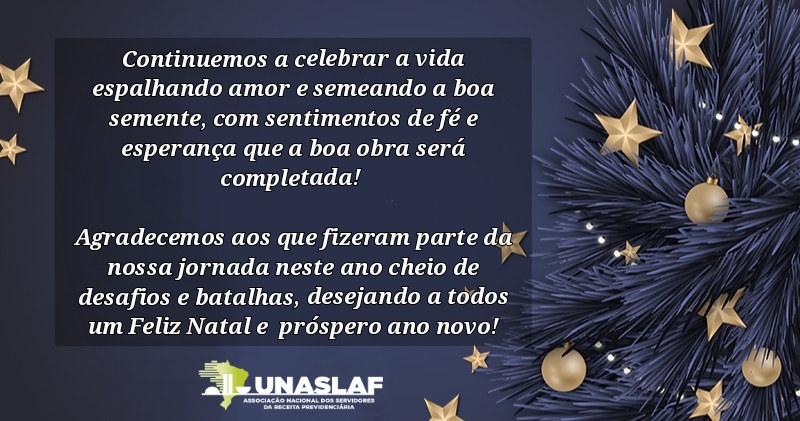 SINLOPAR DESEJA A TODOS UM FELIZ NATAL!